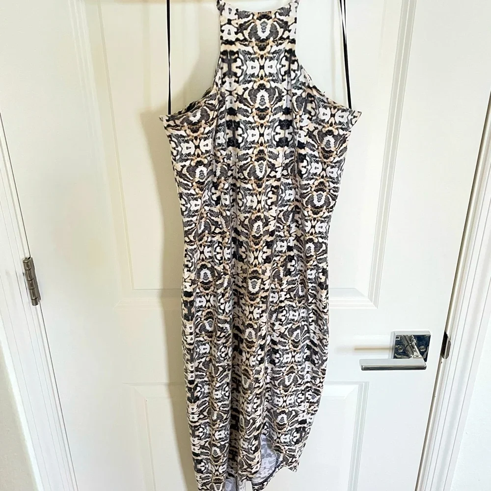 Printed Halter Neck Dress - Picture 2 of 2